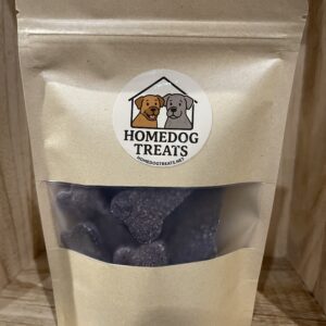 Peanut Butter Blueberry Recipe, Small Bone Shape-4.5 ounce